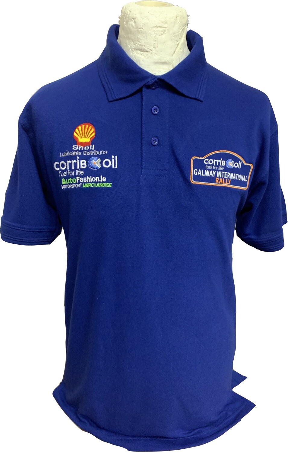 CORRIB OIL GALWAY INTL RALLY polo shirt cotton