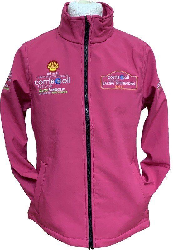 CORRIB OIL GALWAY INTL RALLY SOFT SHELL LADIES PINK