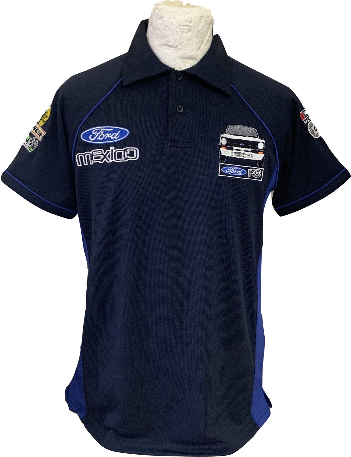 MEIXCO RS FORD Polo Shirt Navy/Royal