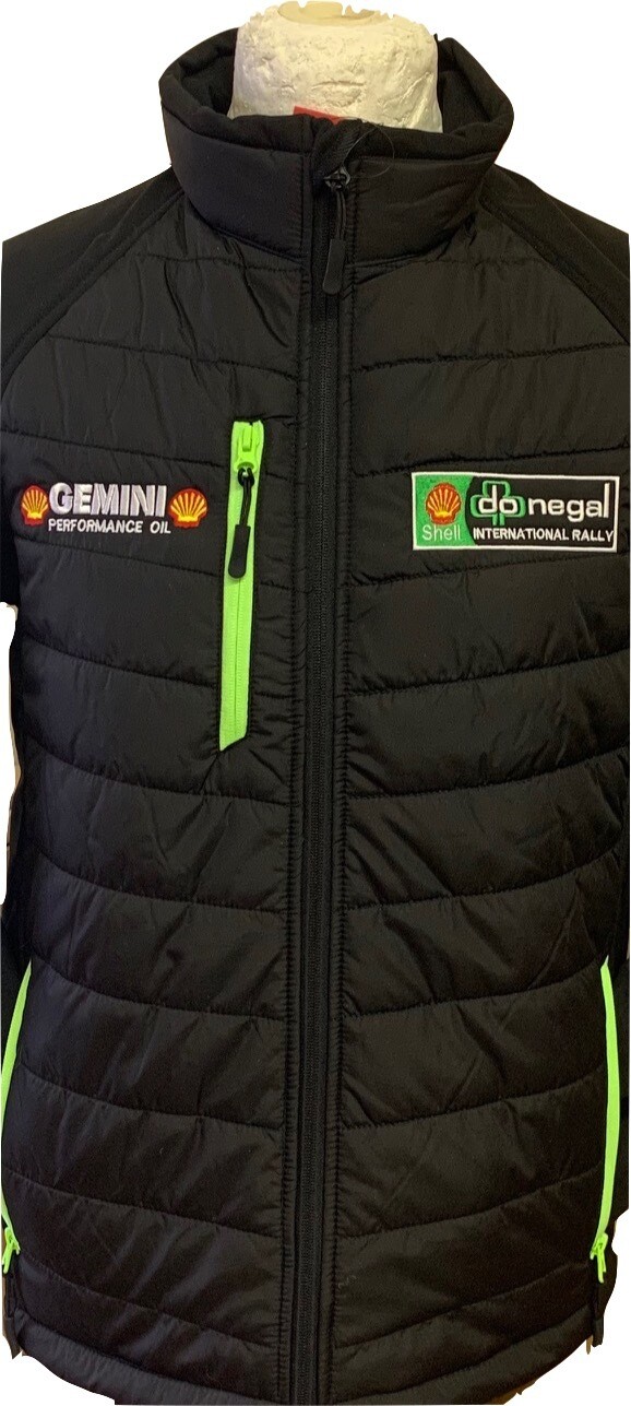 Donegal Retro Rally Bodywarmer/Puffer