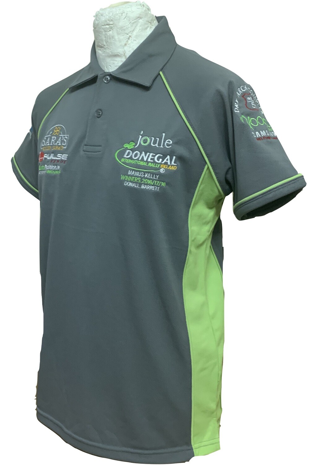 Treble winners Joule Donegal Intl Polo Shirt Grey