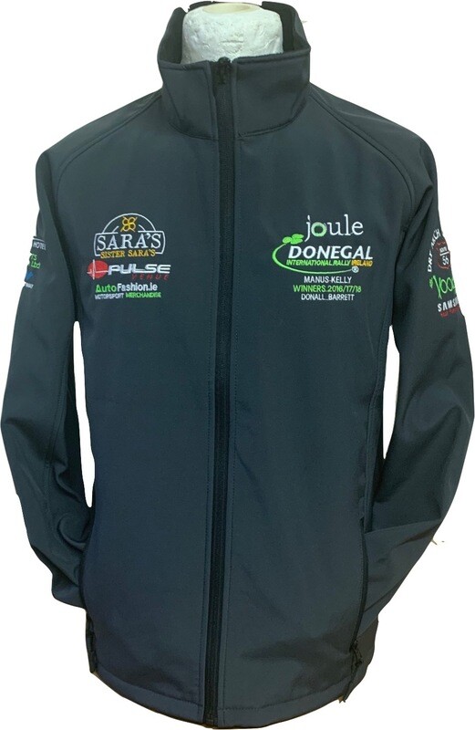 TREBLE WINNERS JOULE DONEGAL SOFT SHELL RALLY JACKET GREY