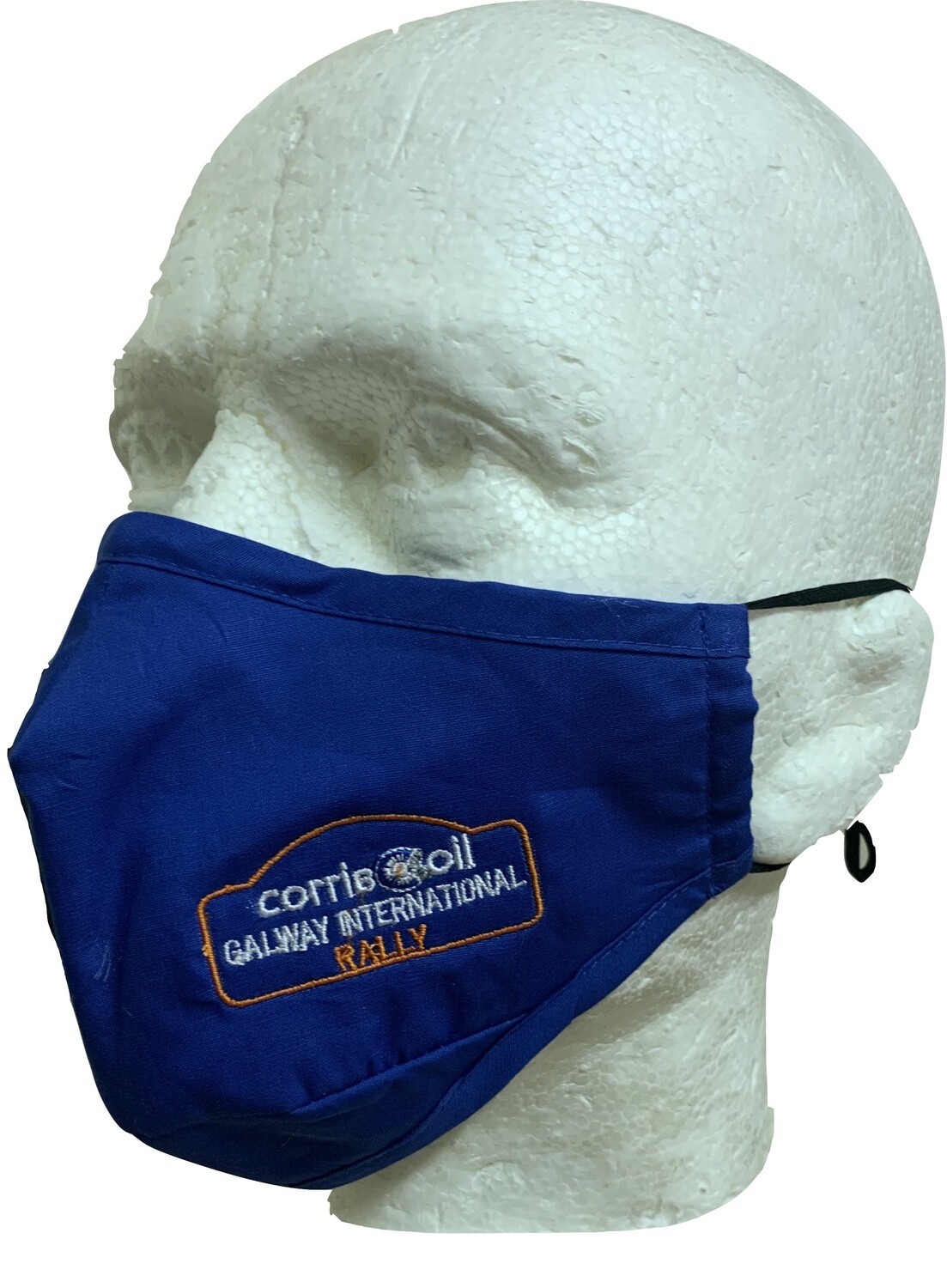 Corrib Oil Galway Intl Rally 3 Layer Top Quality Face Covering