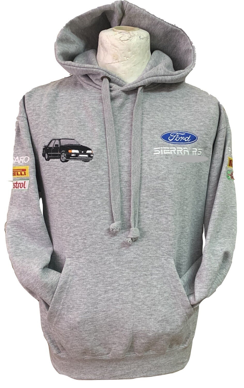 Sierra  Hoodie in Grey,,