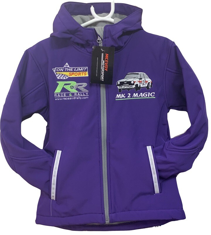 Kids Mk 2 Magic Soft Shell Jacket PURPLE