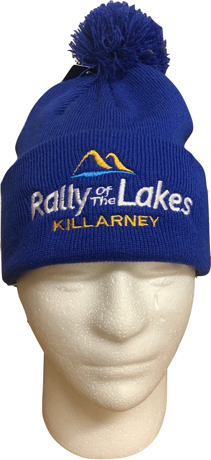 Rally Of The lakes Rally Bobble Hat Royal