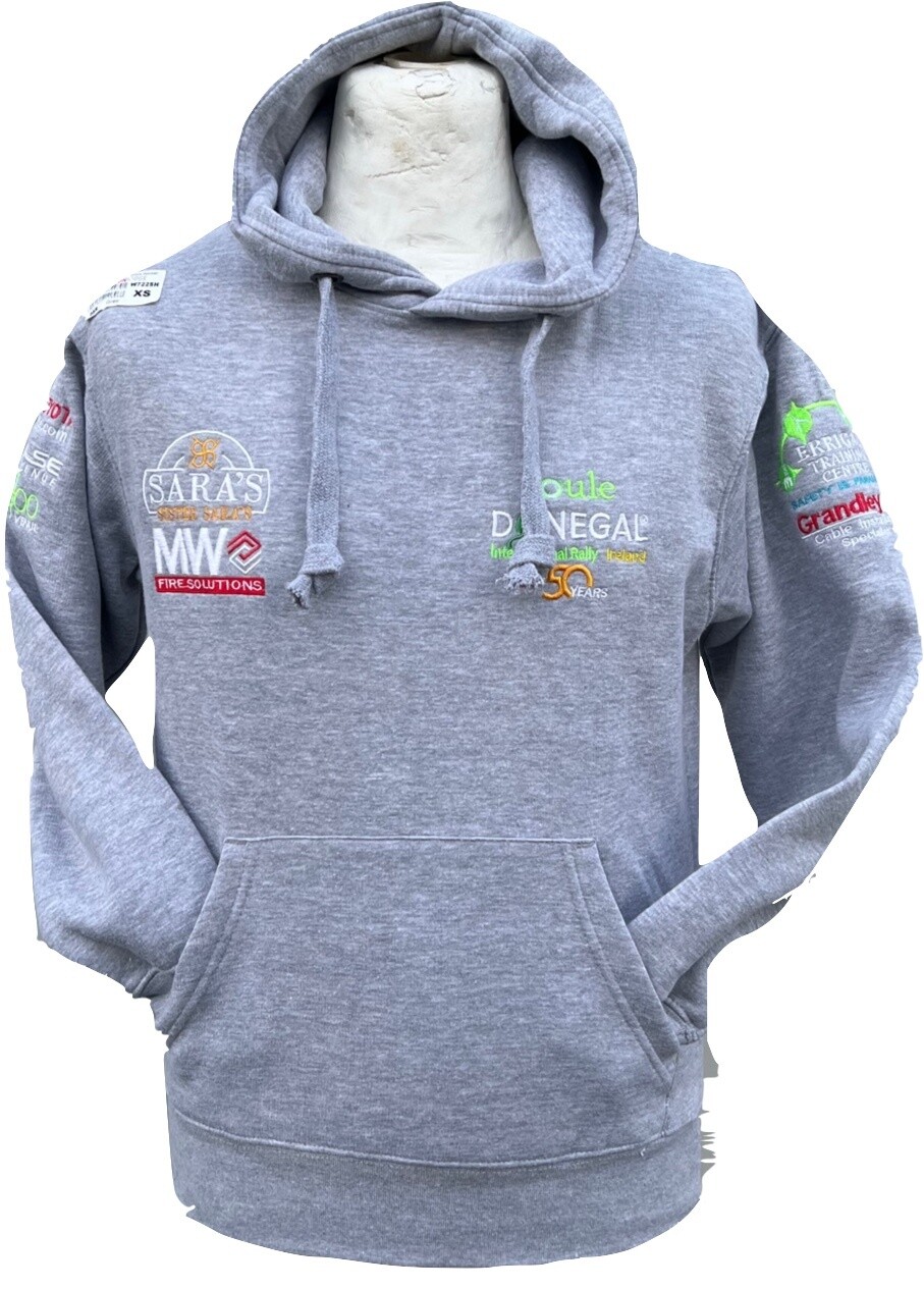 Joule Donegal INTL Hoodie in grey