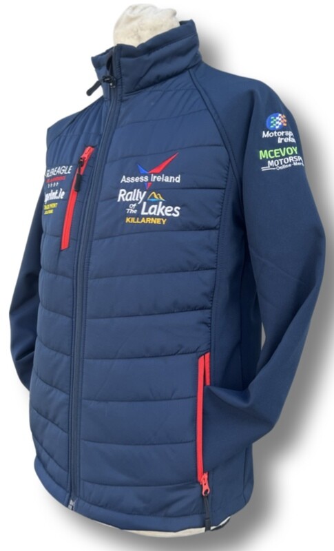 Rally Of The Lakes  Puffer Soft shell Jacket