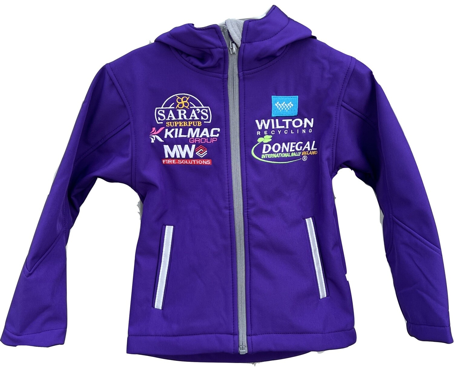 Wilton Donegal Kids Soft Shell Jacket PURPLE