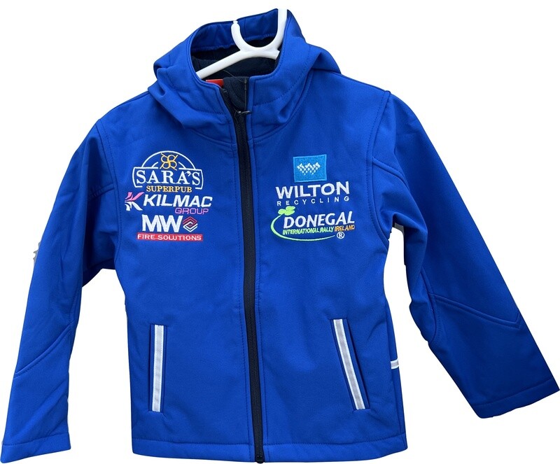 Wilton Donegal Kids Soft Shell Jacket Royal