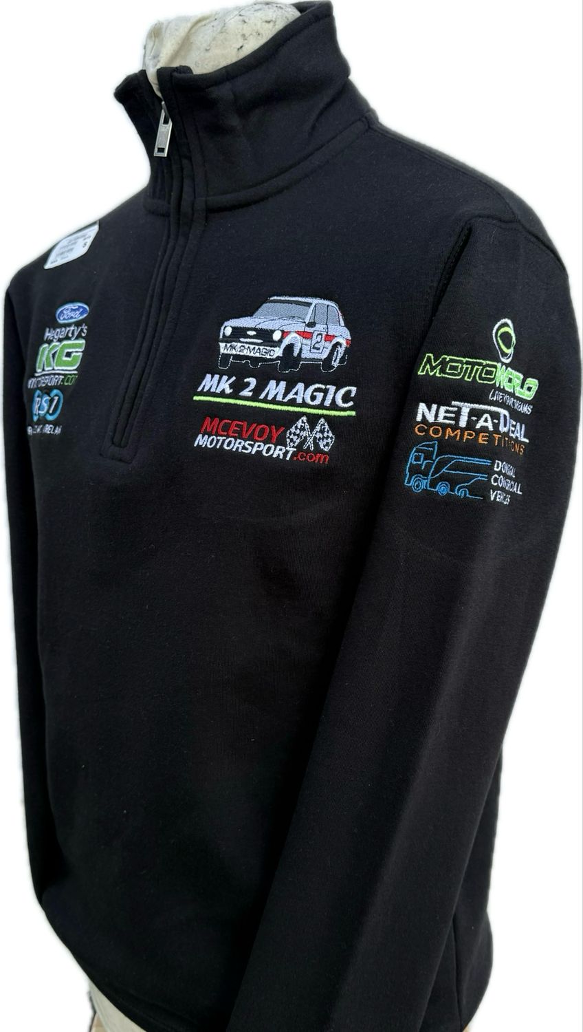 NEW Mk2 Magic Quarter Zip Black