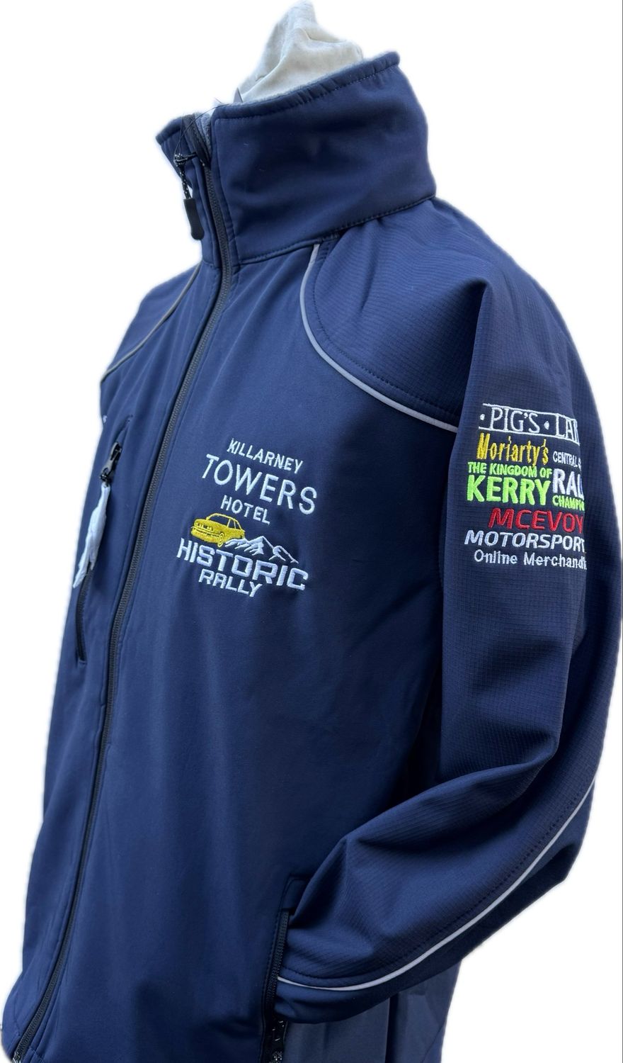 NEW Killarney Historic Rally Soft shell 3 Layer Waterproof Jacket