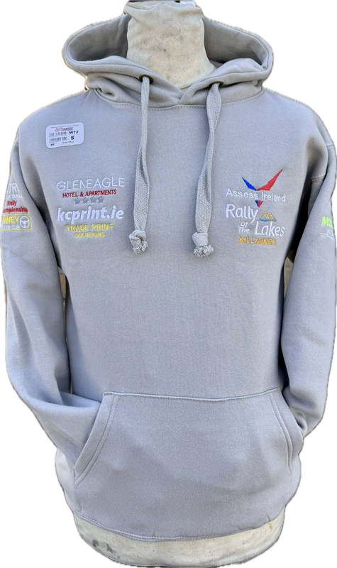 NEW RALLY OF THE LAKES HOODIE grey mist