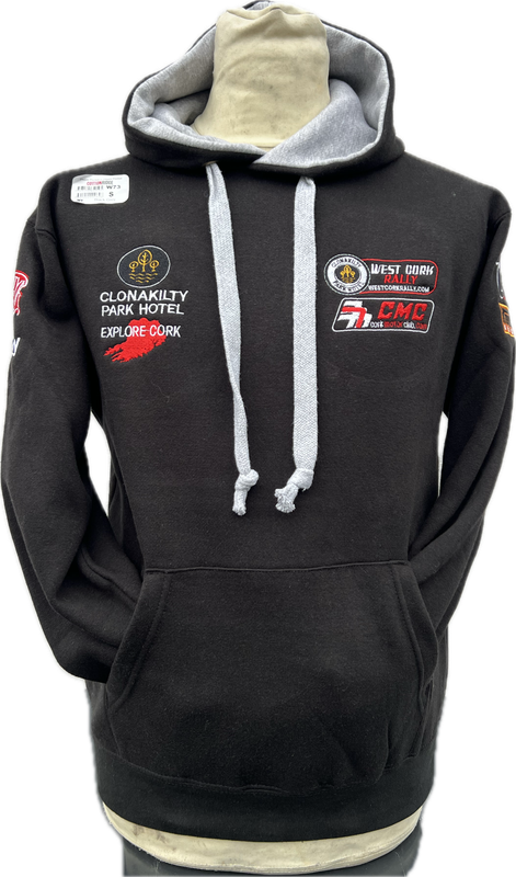 WEST CORK HOODIE BLACK/GREY