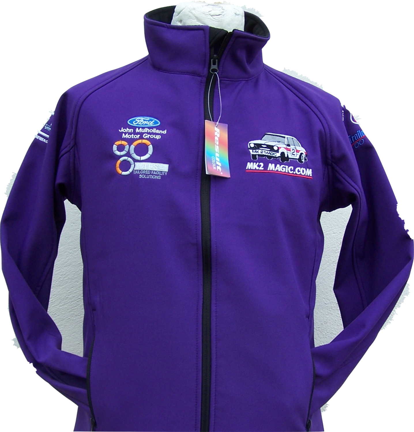 MK2 Magic Ladies fitted Soft Shell  Purple