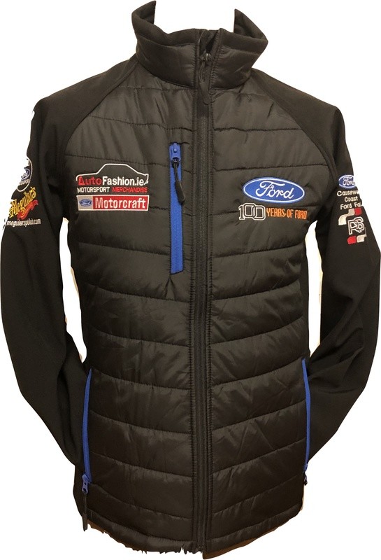 100 Years of Ford puffer Jacket New