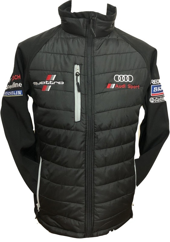 Audi Sport Rally Puffer Jacket New
