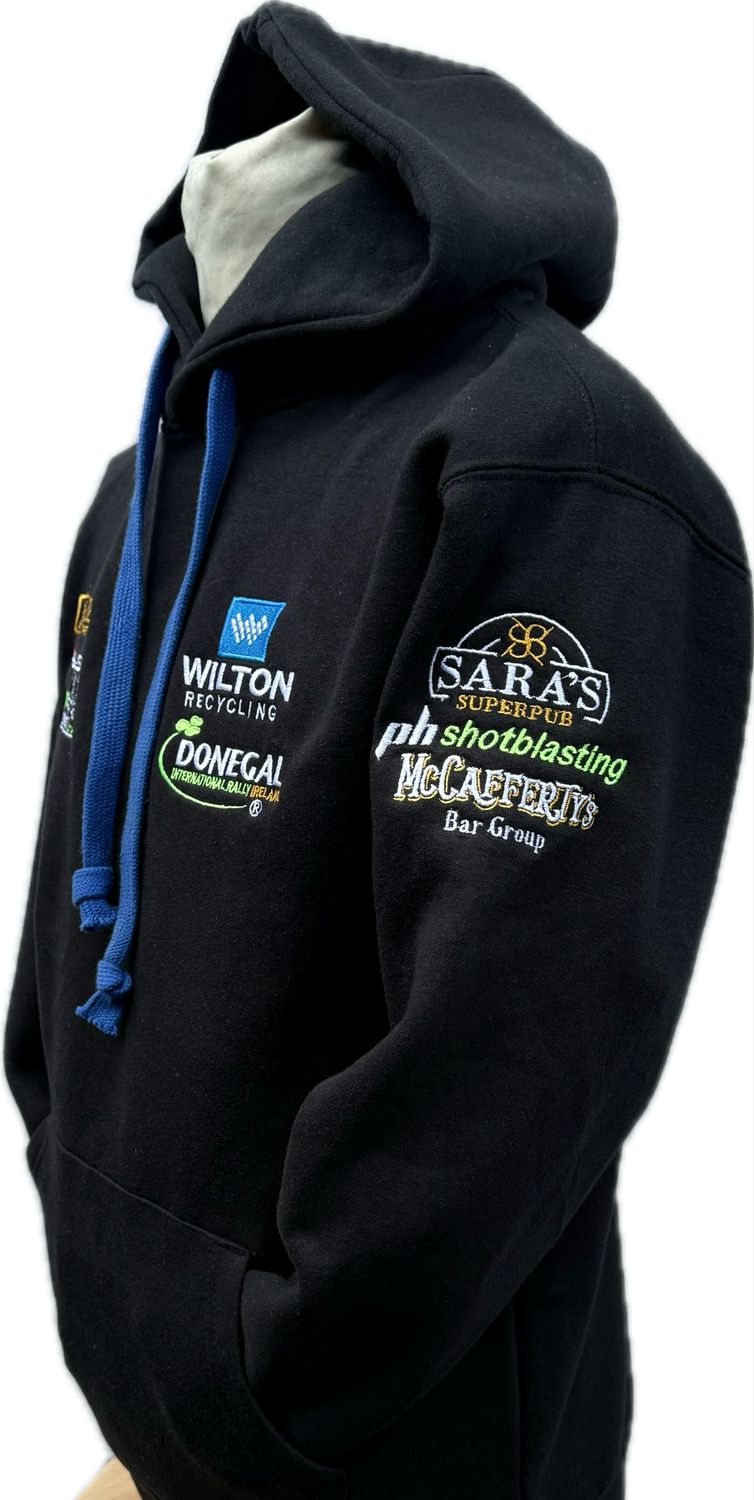 New Wilton Donegal INTL Hoodie Black with Royal cord 2026/7