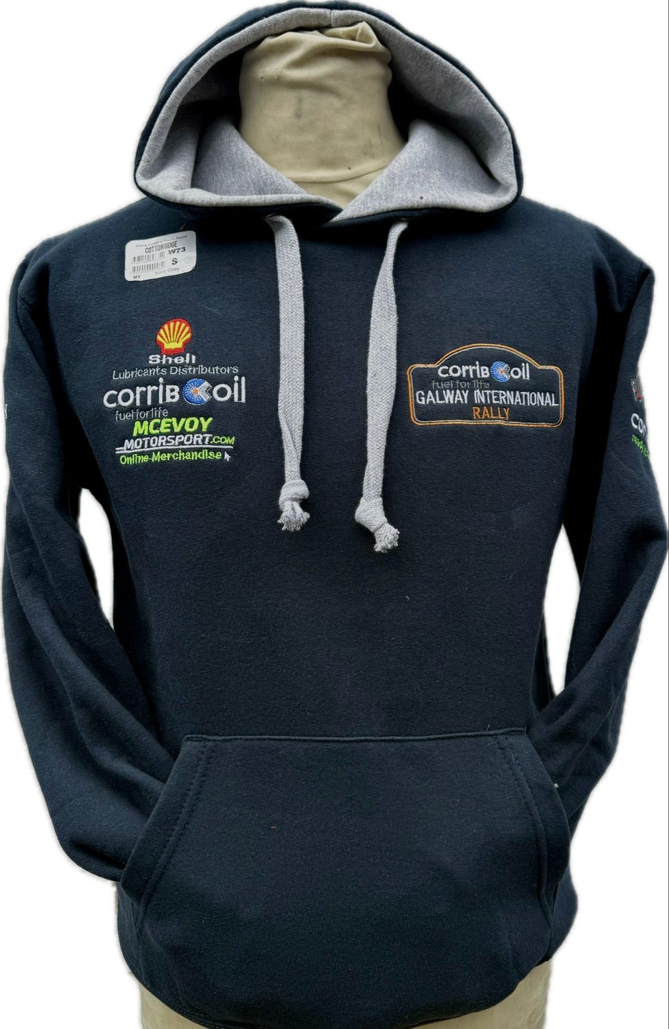 CORRIB OIL GALWAY INTERNATIONAL RALLY HOODIE NAVY