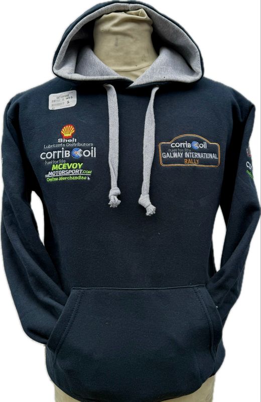 CORRIB OIL GALWAY INTERNATIONAL RALLY HOODIE NAVY