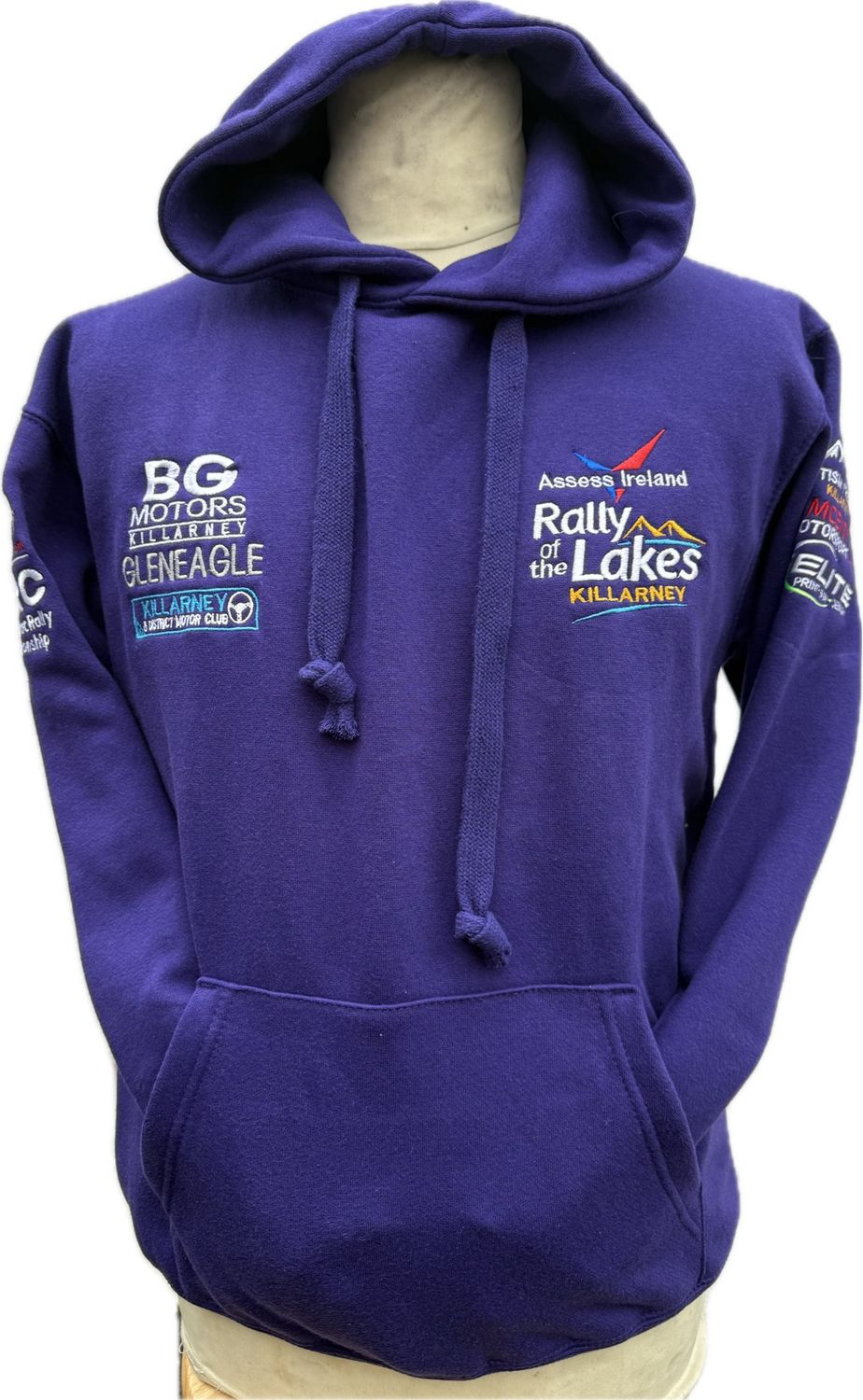 New Assess Ireland Rally Of The Lakes Hoodie Purple