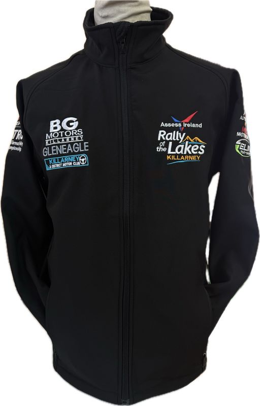 New Assess Ireland Rally Of The Lakes Softshell Jacket