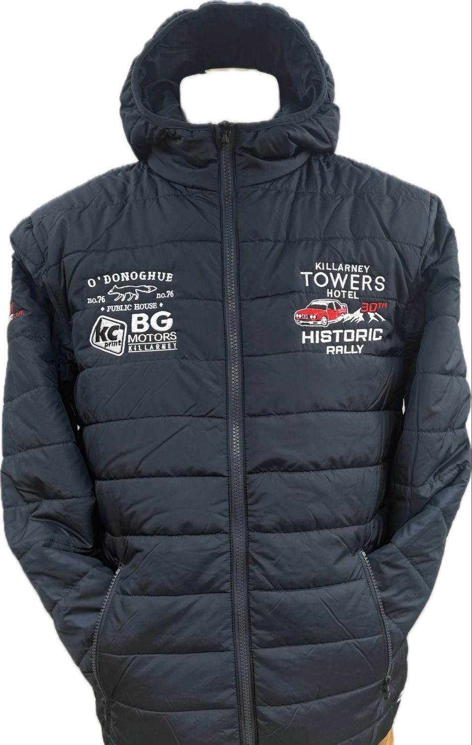 New Killarney Towers Hotel 30th Historic Rally Puffy Jacket