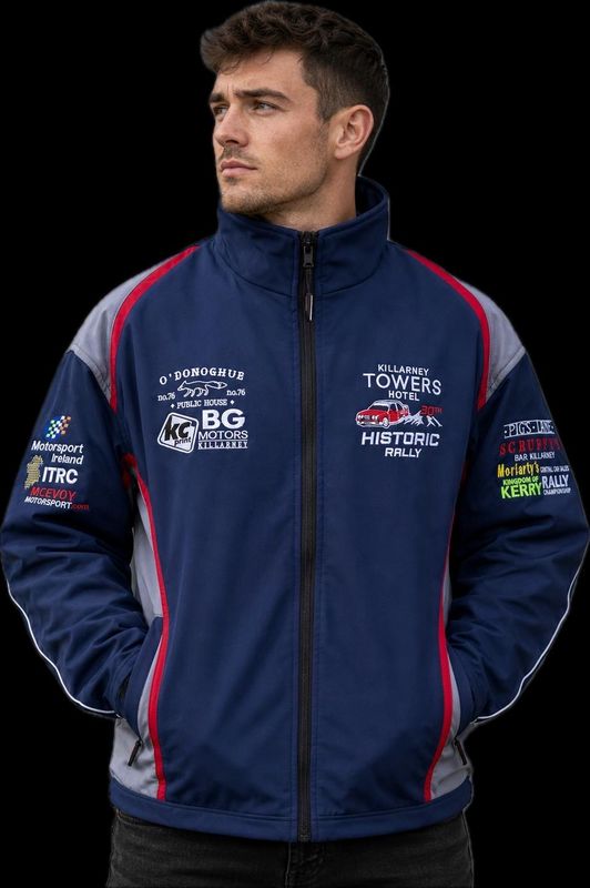 New Killarney Towers Hotel 30th Historic Rally 3 Layer Waterproof Jacket COMING SOON