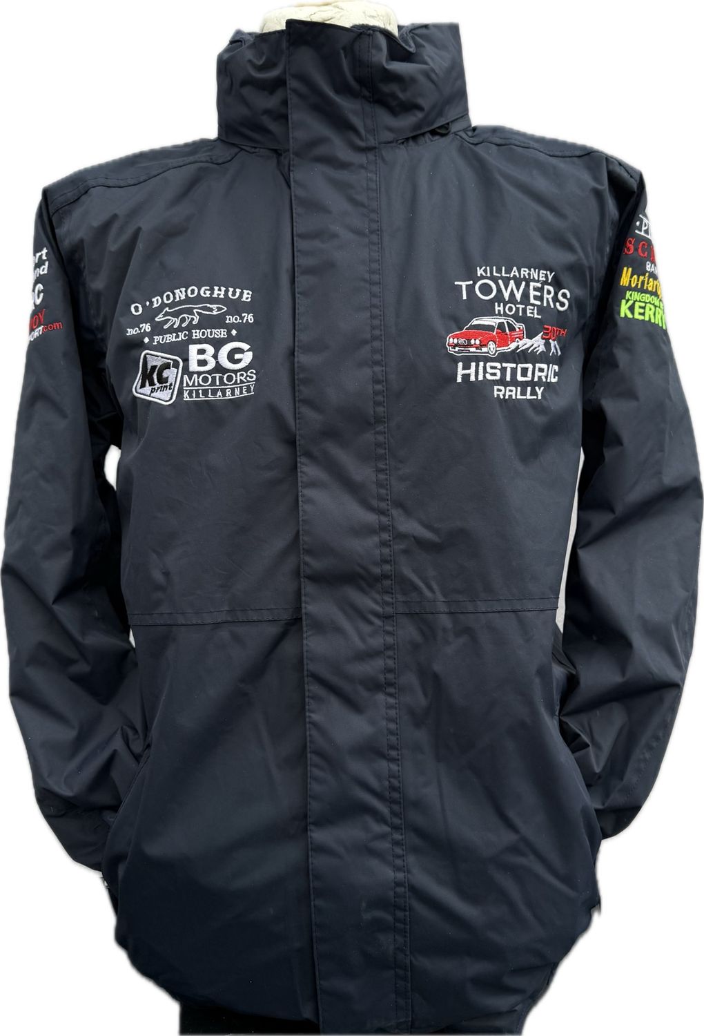 New Killarney Towers Hotel 30th Historic Rally Waterproof Dover Jacket