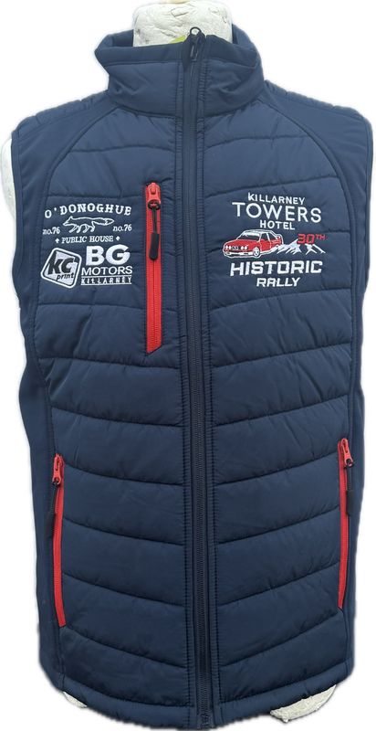 New Killarney Towers 30th Historic Rally Bodywarmer