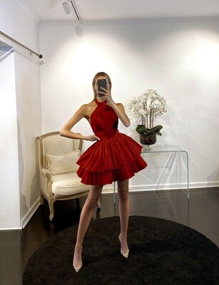 Sia Dress Rouge