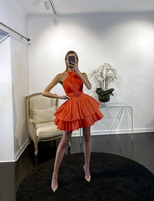 Sia Dress Orange