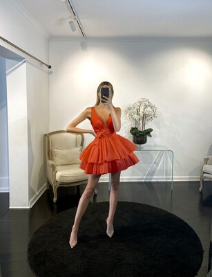 Erica Dress Orange