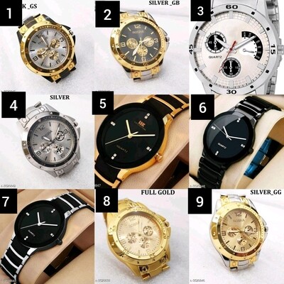 Heena Attractive Stylish Men&#39;s Watches Vol 8