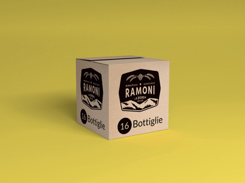 "LA BIONDA" CASSA 16 BOTT. 0,50