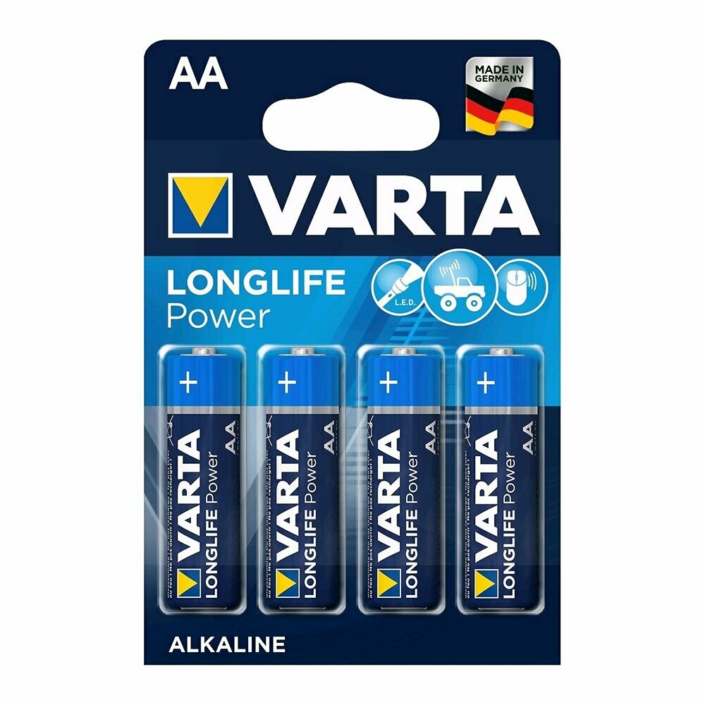 PILAS ALCALINA BLIST. 4 UND. LR06 AA VARTA