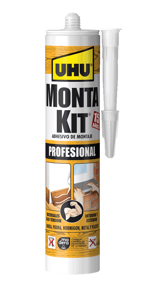 MONTA KIT PROFECIONAL 350G BEIGE UHU