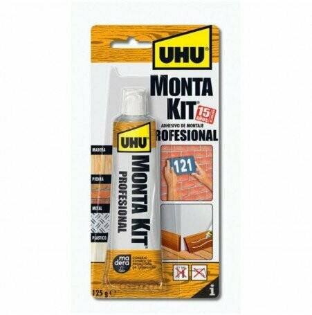 MONTA KIT PROFESIONAL TUBO 125gr UHU