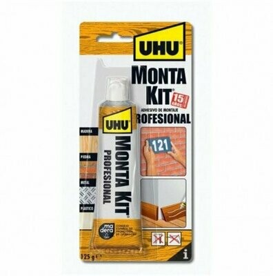 MONTA KIT PROFESIONAL TUBO 125gr UHU