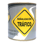PINTURA SEÑALIZACION TRAFICO AMARILLO 750ml MENDI