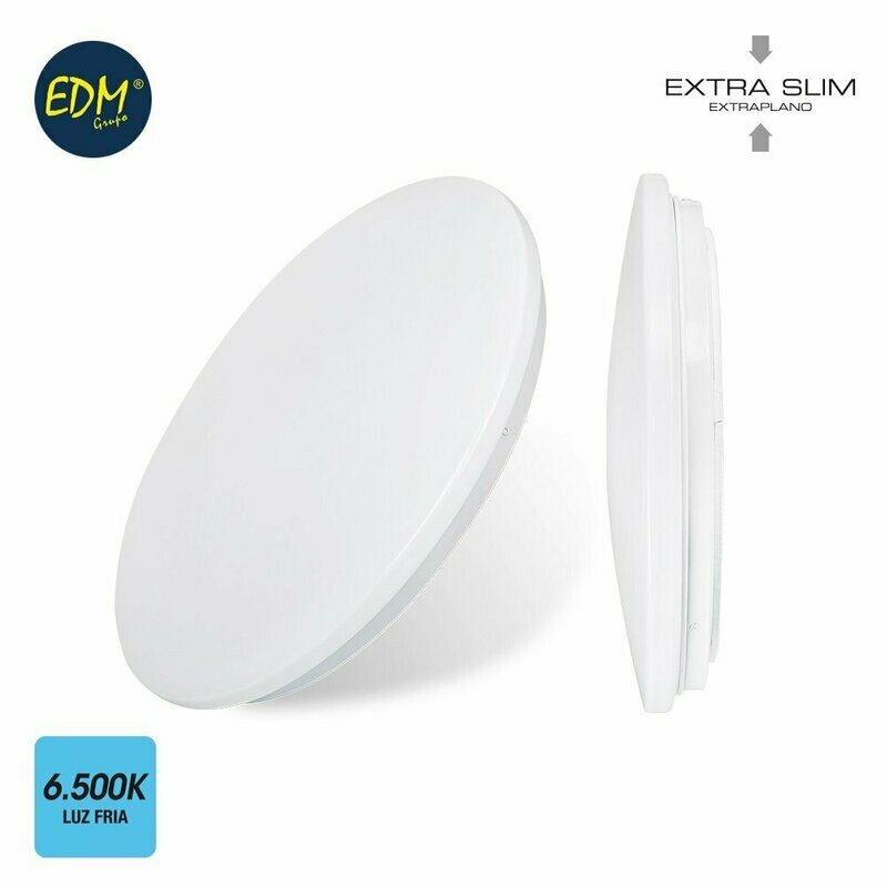 PLAFON LED EXTRAPLANO 12W 840L 6500K CIRCULAR EDM