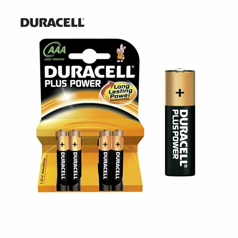 PILA RL03 AAA 4U DURACELL PLUS POWER