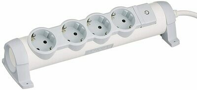 BASE MULTIPLE 4 SCHUCO GIRA. BLANCA 1.5Mts. LEGRAN