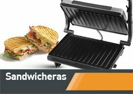 Plancha asar- tostador-Sandwicheras