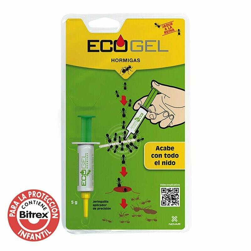ECOGEL HORMIGAS 5G JERINGA