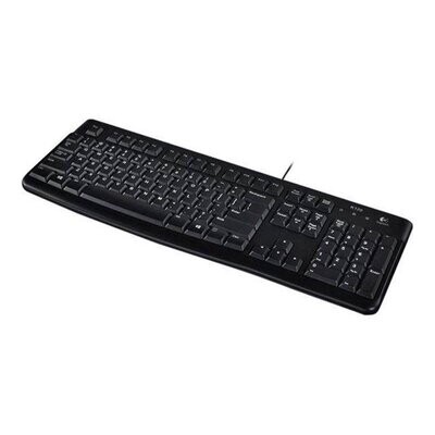 TECLADO CON CABLE PARA WINDOWS Y MAC K120 OEM LOGITECH