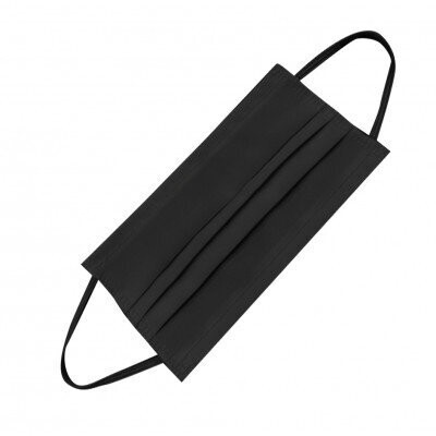 MASCARILLA HIGIÉNICA REUTILIZABLE NEGRA 100 LAVADOS