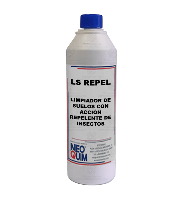LS REPEL Limpiador de suelos con acción repelente de insectos