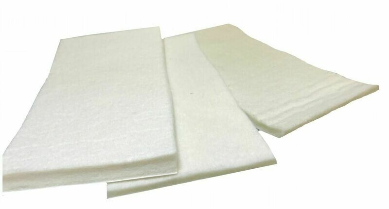Semi compressed Chiropody Felt (10mm). 22cmx11cm approx