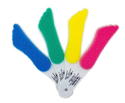 Mr. Pumice Double Sided foot file (assorted colours) 1,2 or 3